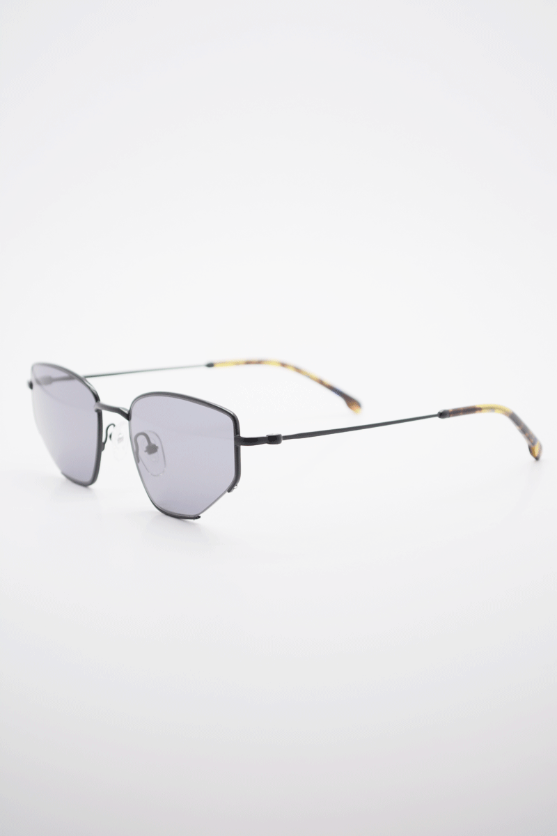 fourty6 matt black sunglasses