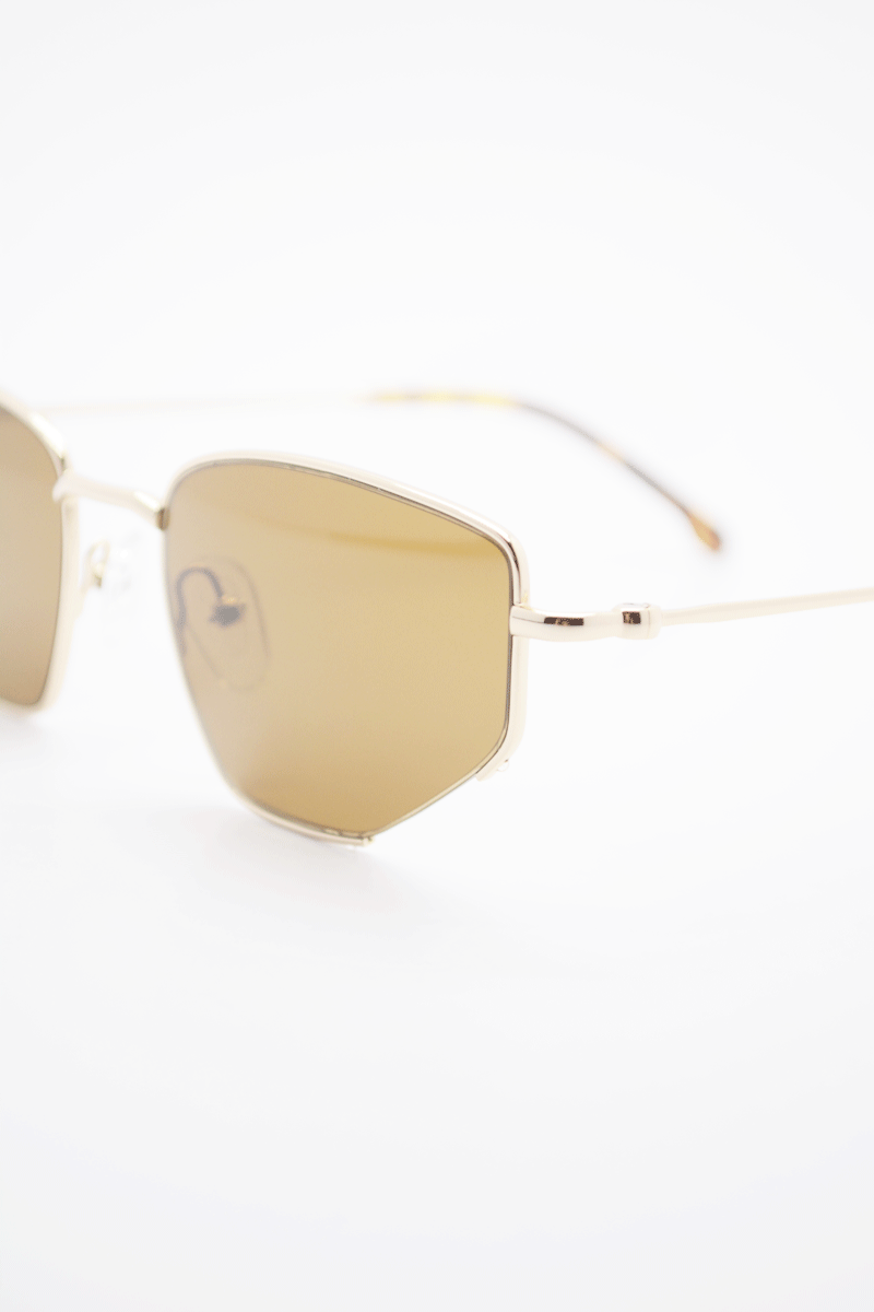 fourty6 gold sunglasses