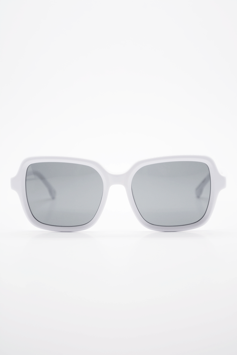 fourty7 white sunglasses