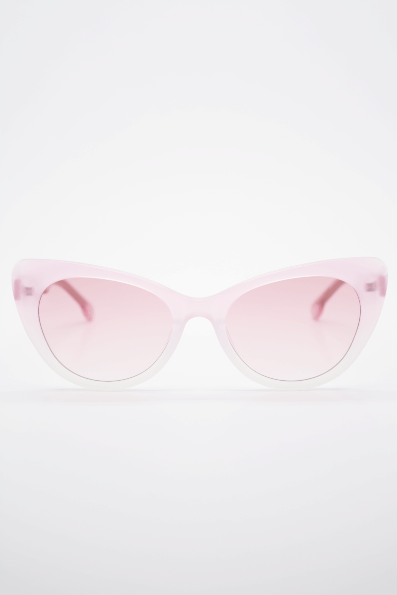 fourty9 pink white sunglasses