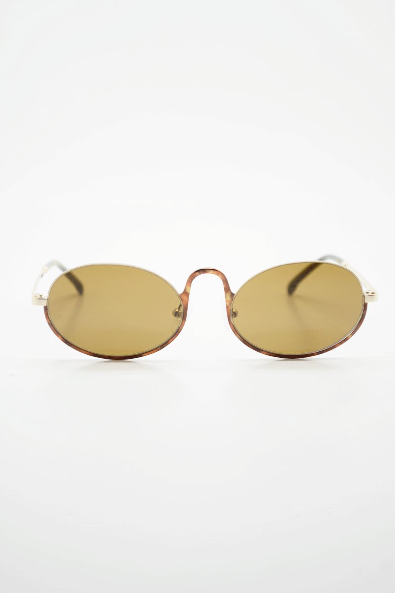 fourty4 tortoise gold sunglasses x not too fancy
