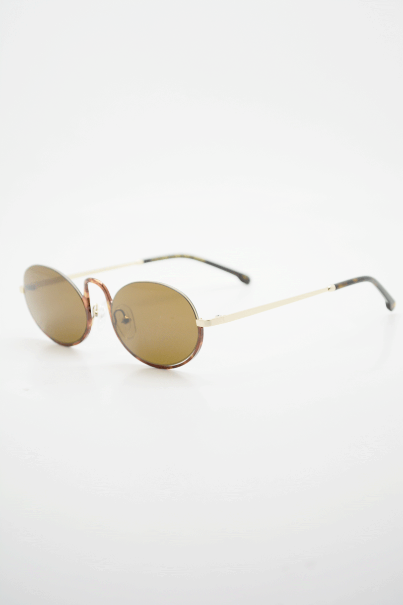 fourty4 tortoise gold sunglasses x not too fancy