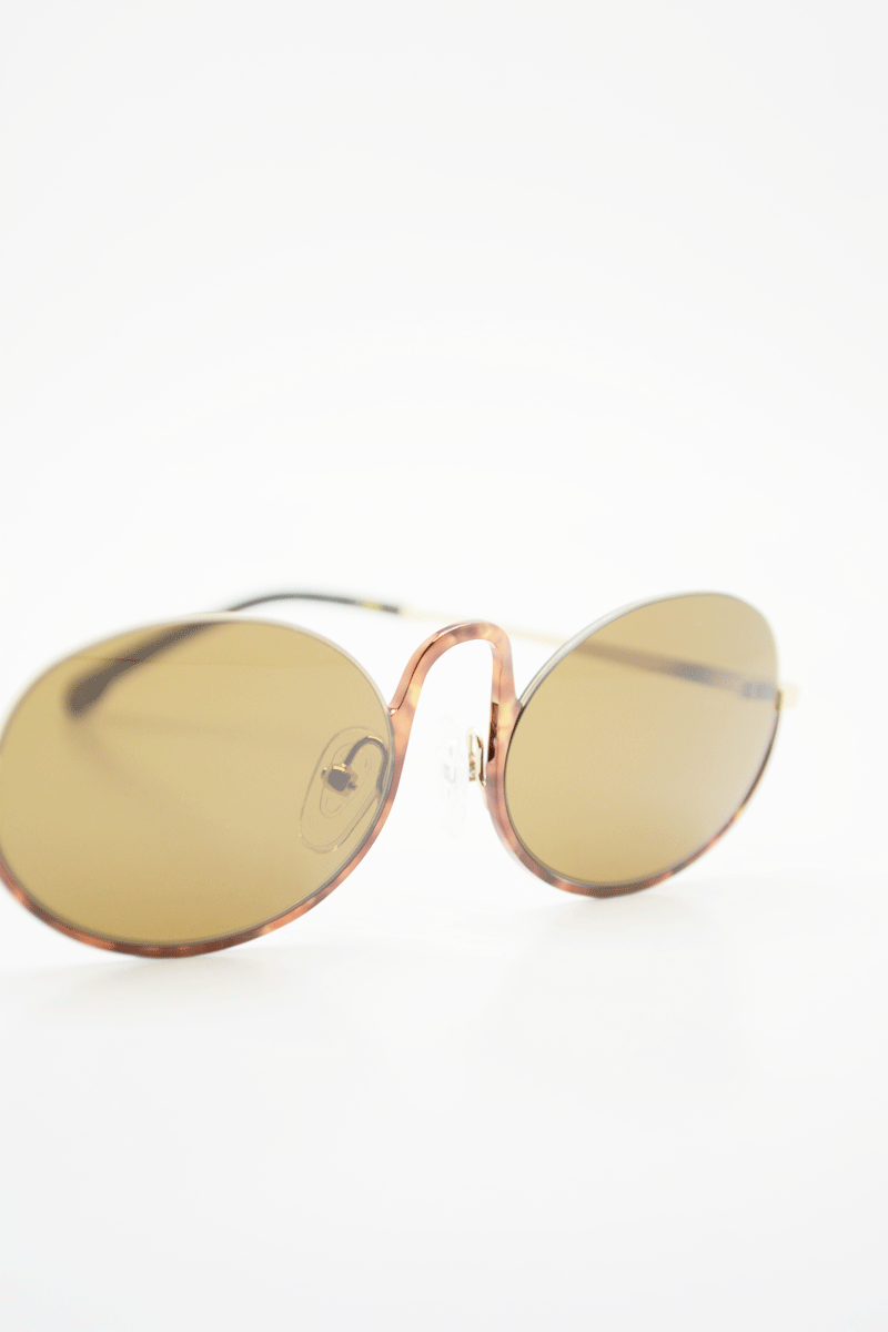 fourty4 tortoise gold sunglasses x not too fancy